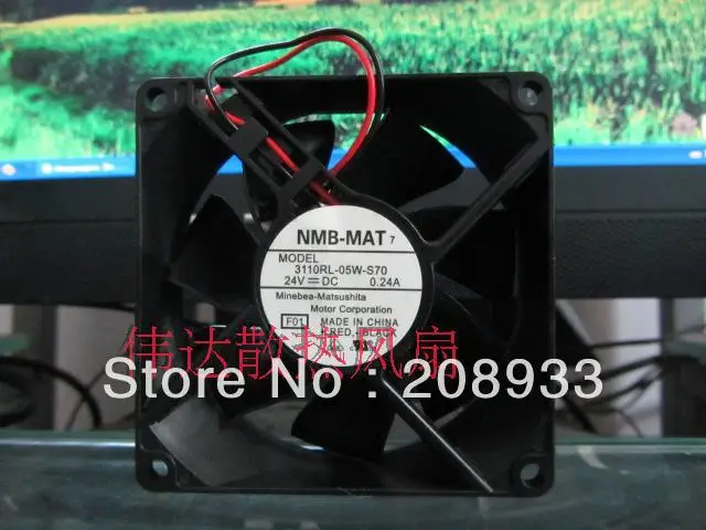 Для NMB 8025 DC 24V 0.24A 3110RL-05W-S70 | Компьютеры и офис