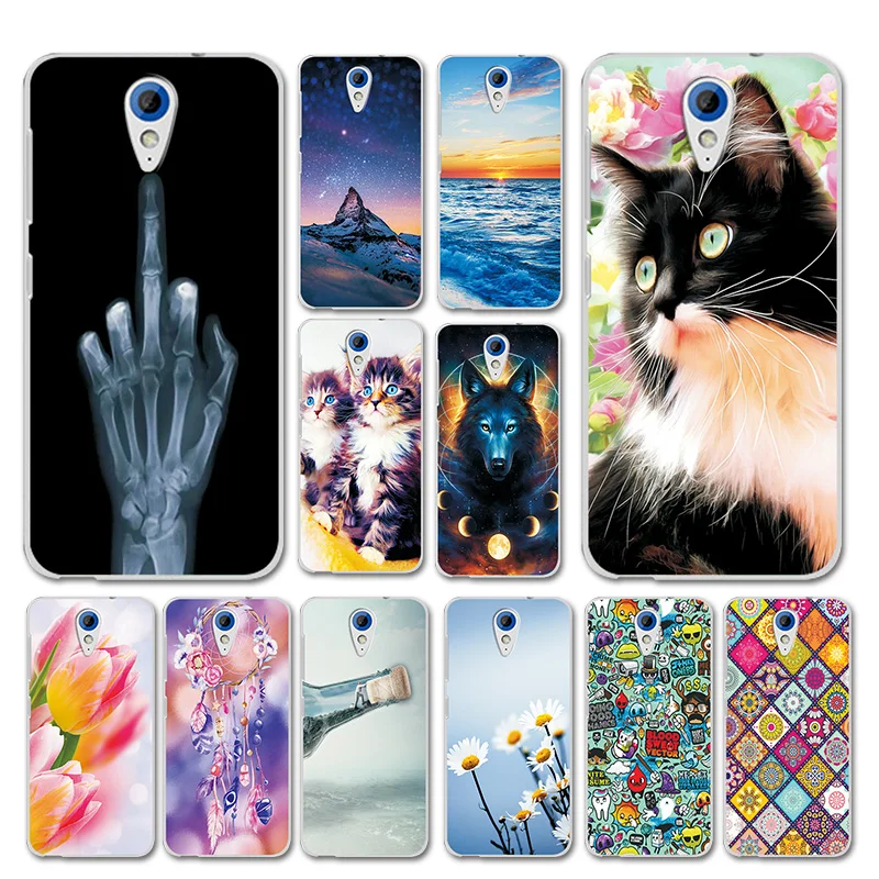 

Beautiful Fundas For HTC Desire 620 820 Mini Cases Cover Love Heart Black Phone Shell For HTC 820mini 620G Dual Sim Flower Bags