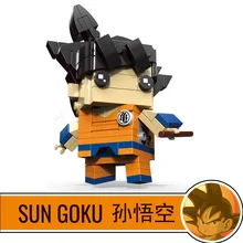 Новые Фигурки Brickheadz Dragon Ball Z Сон Гоку какаротто супер Heros строительные блоки наборы детские игрушки совместимы