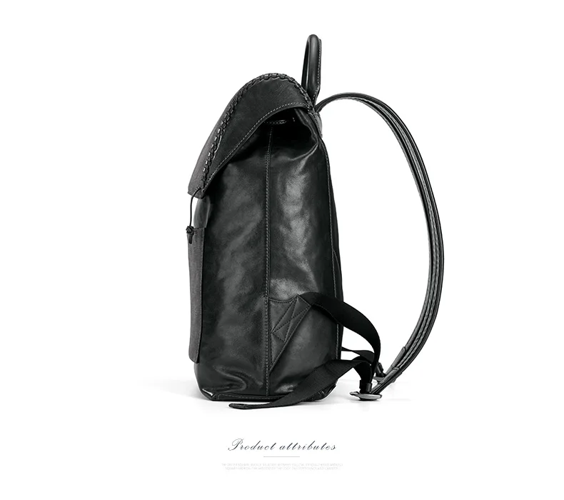 Высокое качество, известный бренд, Роскошная натуральная кожа, модный мужской рюкзак, коровья кожа, для отдыха, многофункциональная, для ноутбука, дорожная сумка J50
