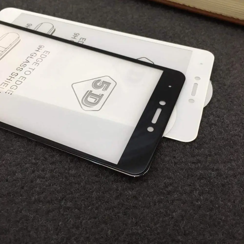 5D Full Front Film Tempered Glass For Xiaomi Pocohone F1 Mi7 Mi8 8SE 6X Screen Protective For Xiaomi A1 5S 5X 6 6X Mix2 Note3 A2 (6)