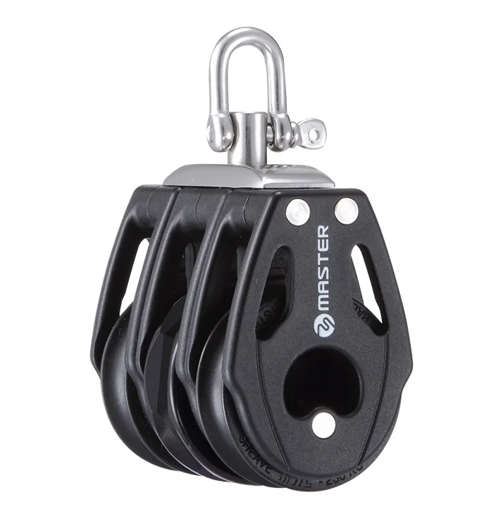 Marine Boat Yacht Sailboat Dinghy 57mm 2 1/4 Inch Ratchet Triple Swivel