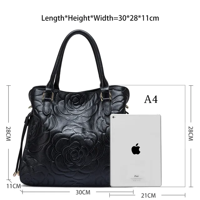 New Sale Fashion Women Shoulder Bag 100% Genuine Leather 5 Colors Lady Handbag Super Quality Messenger Bolso Mujer 3