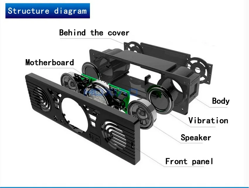 Автомагнитола MP3 плеер аудио стерео Поддержка FM Bluetooth USB SD AUX Встроенный 2 динамика 1 din Авто Аудио плеер Автомобильная электроника