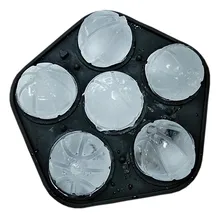 Форма для льда лоток силиконовый в форме баскетбола торт мороженое производитель кухонное приспособление силиконовая форма баскетбольный гель лед