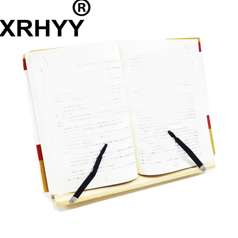 

Multipurpose Book Holder Adjustable Detachable Tray-Page Paper Clips Reading Desk Portable Tablet Study Cook Recipe Books Stands