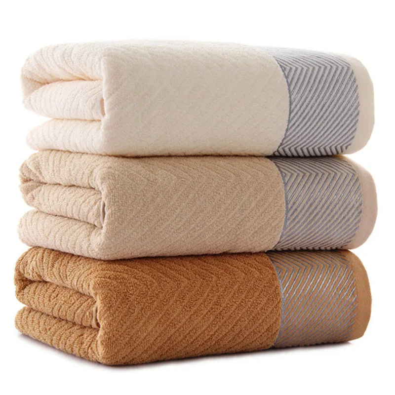 Cheap Beach Towels Luxury Cotton Hotel Adult Wrapped Bath Towel 70*138cmin Bath Towels from