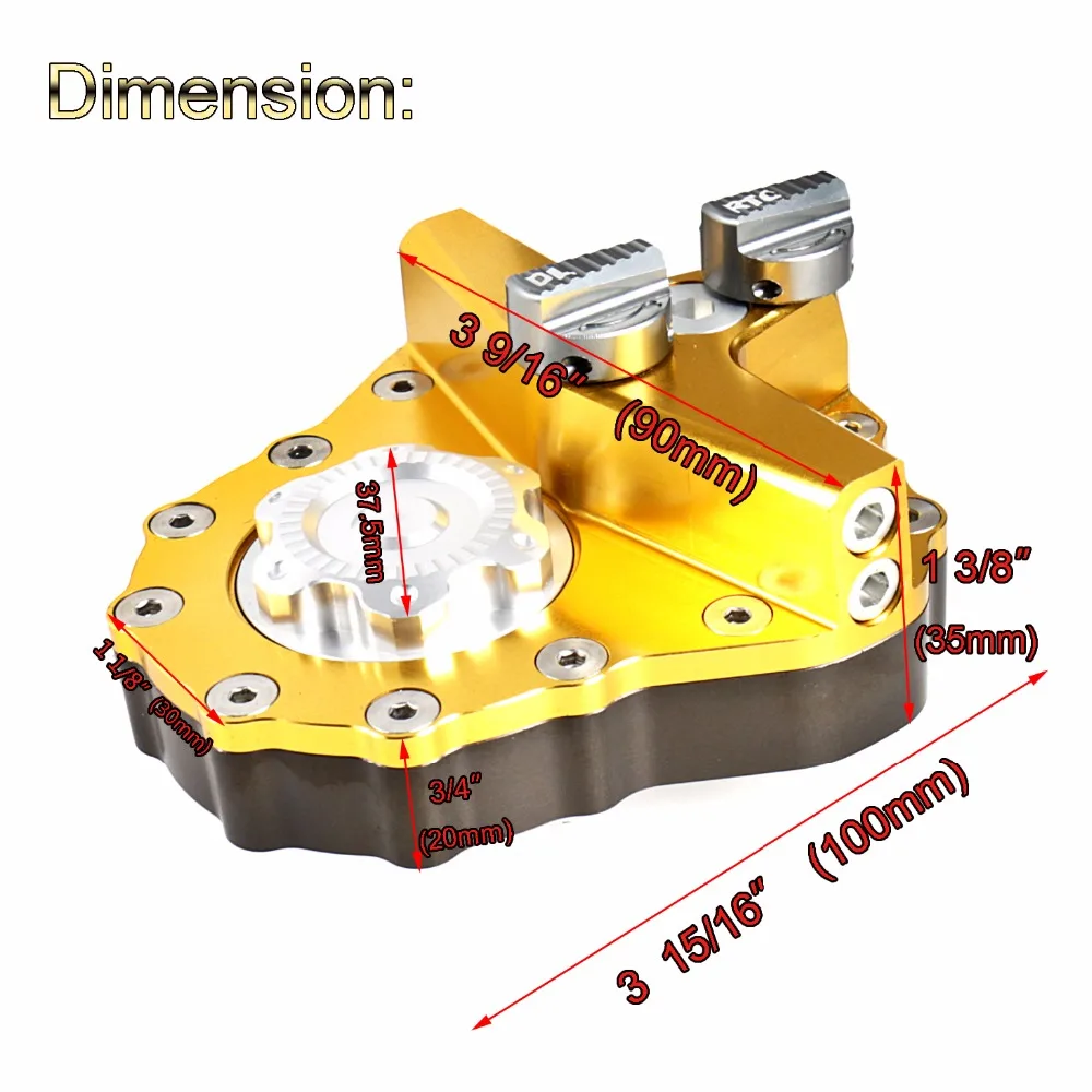 Универсальный Регулируемый рулевой демпфер мотоцикл стабилизатор золото для KTM Husqvarna руль зажимы модели