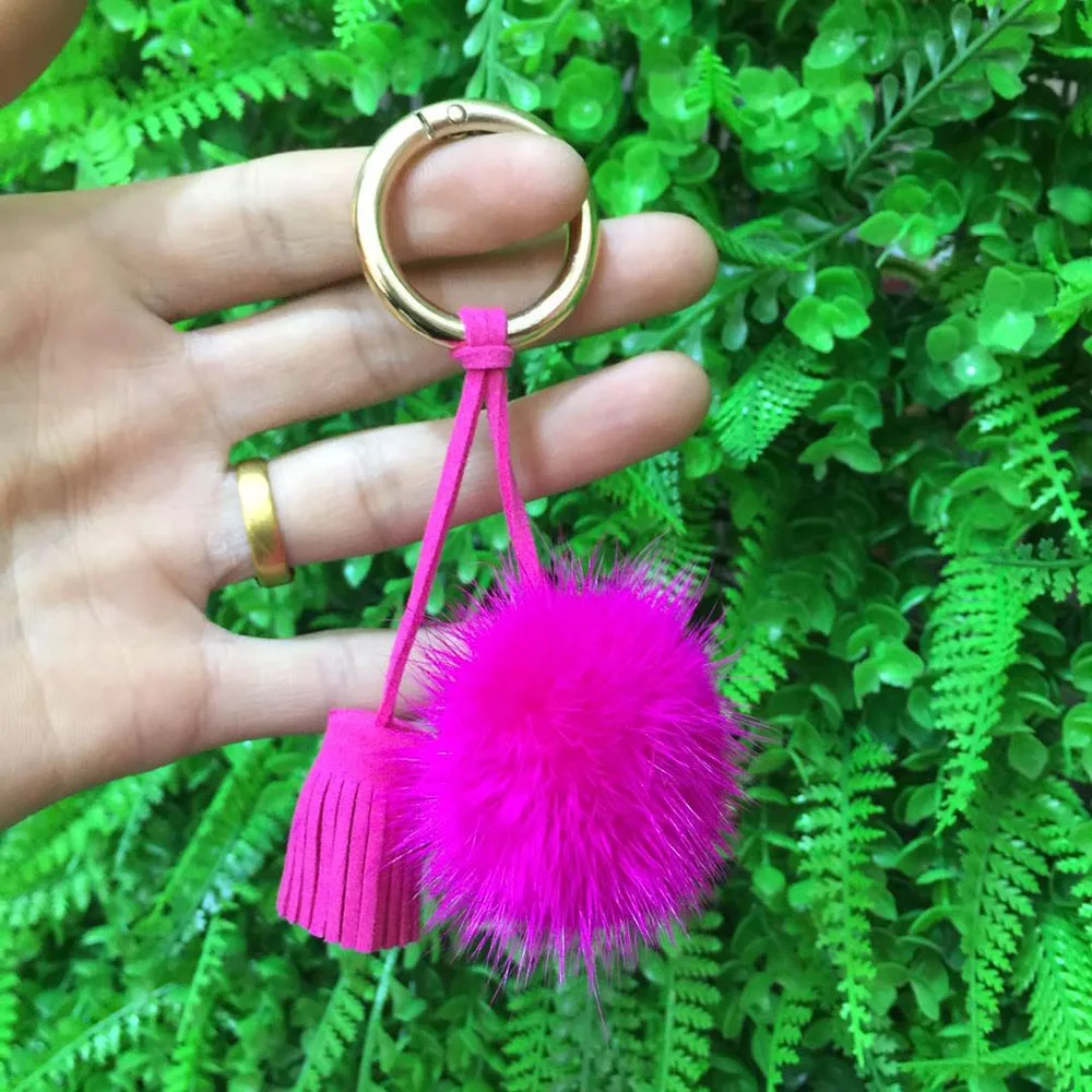 mink fur pompom tassle 6
