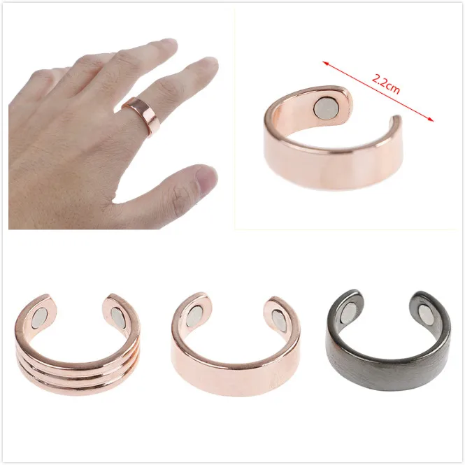 

Adjustable Sleeping Aid Anti Snore Ring Magnetic Therapy Acupressure Treatment Against Snoring Device Snore Stopper Finger Ring