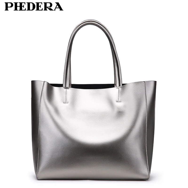 

Fashion Designer Genuine Leather Shoulder Bag Women Large Real Leather Female Handbags Famous Brand Litchi Pattern Ladies Bags