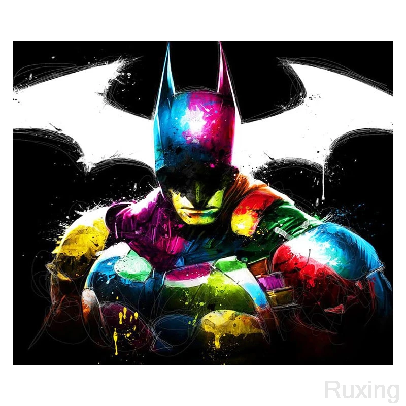 decoration gift 5D diy Diamond Painting Movie The Amazing Batman full