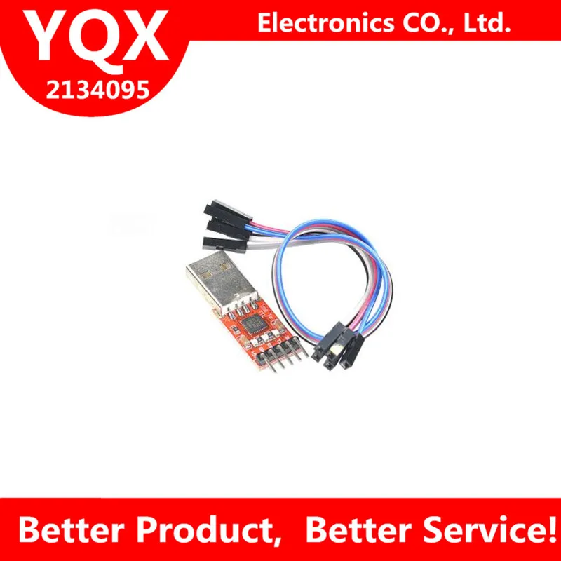 1 unids CP2102 modulo USB a TTL serial UART STC cable de descarga PL2303 Super linea actualizacion cepillo A44 | Электроника