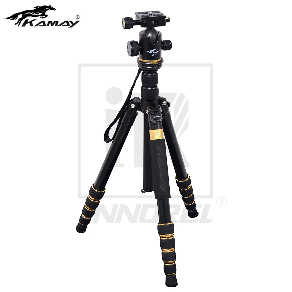 KAMAY K-888 Professional Aluminium Alloy Tripod Monopod Panoramic Ballhead For Travel DSLR Camera L