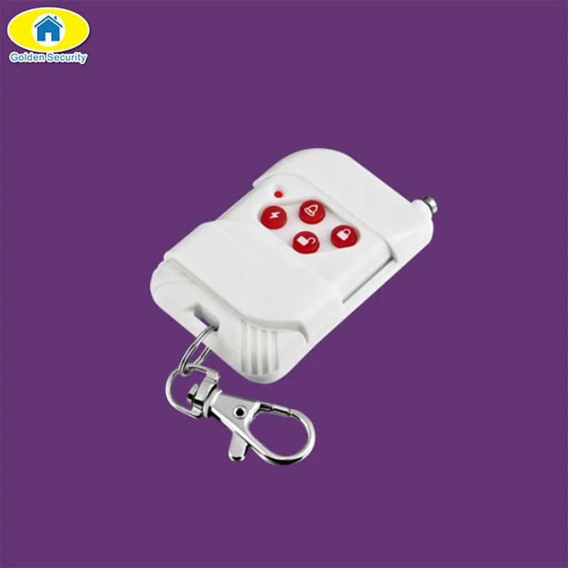 

Golden Security Wireless Remote Controller 433 MHz Home Security Remote Control Key for 10A GSM Home Alarm System