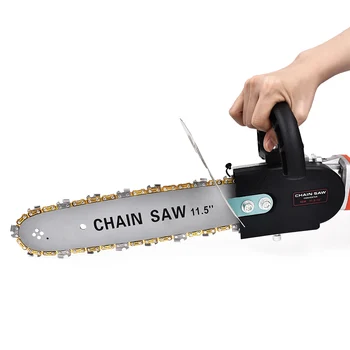 

Multifunction Electric Chain Saw Adapter Converter Bracket 11.5" DIY Set For Electric Angle Grinder Woodworking Tool