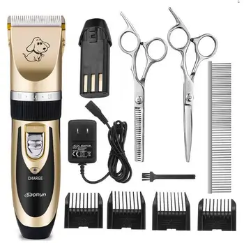 

2019 Rechargeable Low-noise Pet Hair Clipper Remover Cutter Grooming Cat Dog Hair Trimmer Electrical Pets Hair Cut Machine