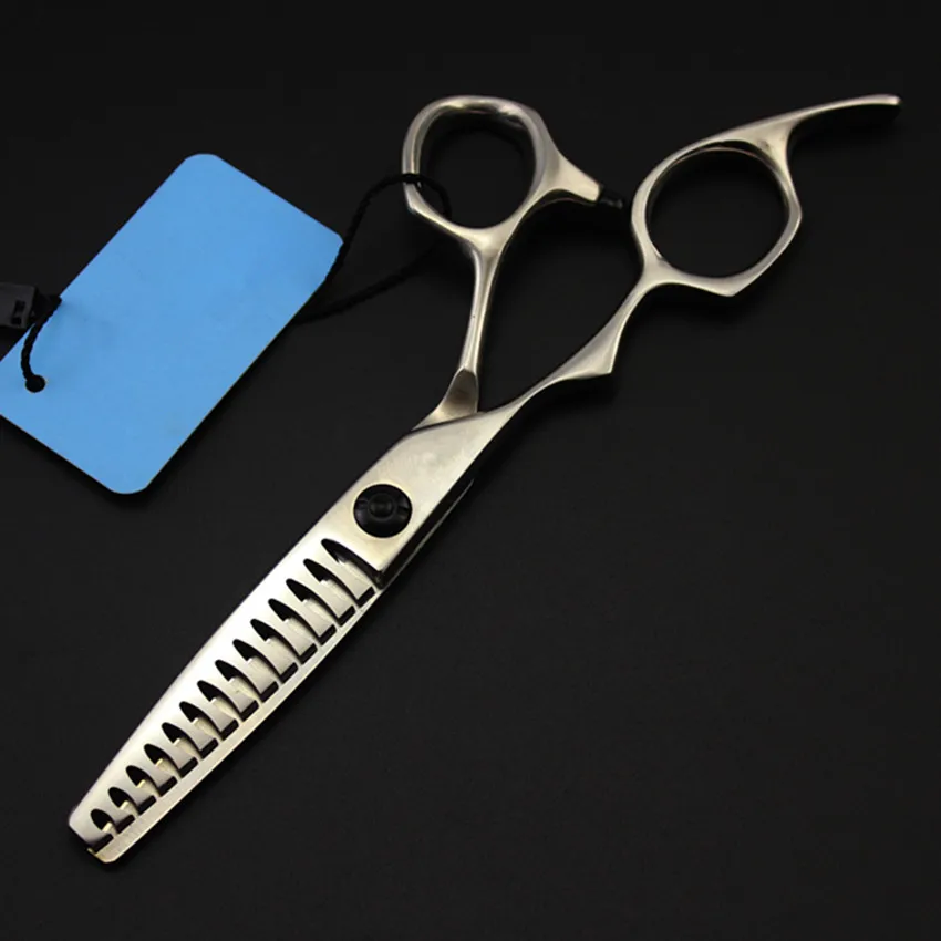 Professional Left handed japan 440c 6 inch Matte hair scissors set