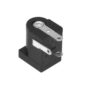 

DC005 PCB Mount 3 Pins 2.1mmx5.5mm DC Female Socket Power Jack 10 Pcs
