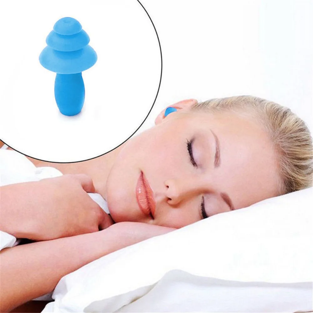 5 Pairs Soft Foam Ear Plugs Sound insulation ear protection Earplugs anti-noise sleeping plugs foam noise reduction for travel - Famidy.com