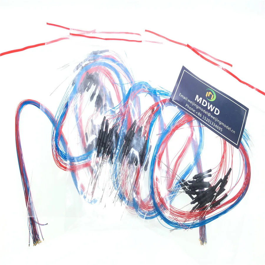 architecture model led light for ho train layout building08