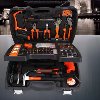 

138 PCS Multifunctional Tool Kit Hardware Home Kit Woodworker Metal Produce DIY Tools Including Drill Sets Electrical Tools