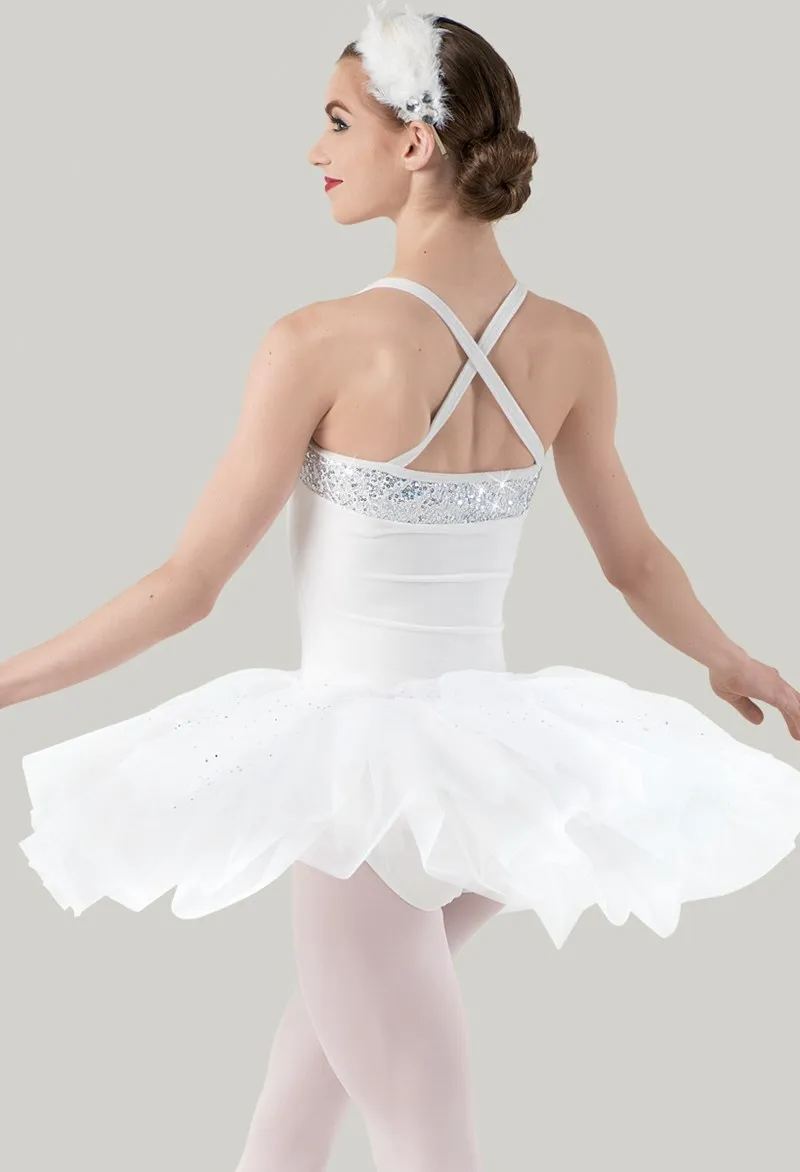 Белый лебедь танцевальная юбка для взрослых сценические костюмы профессиональные Балетные костюмы-леотарды для женщин балетные костюмы платье