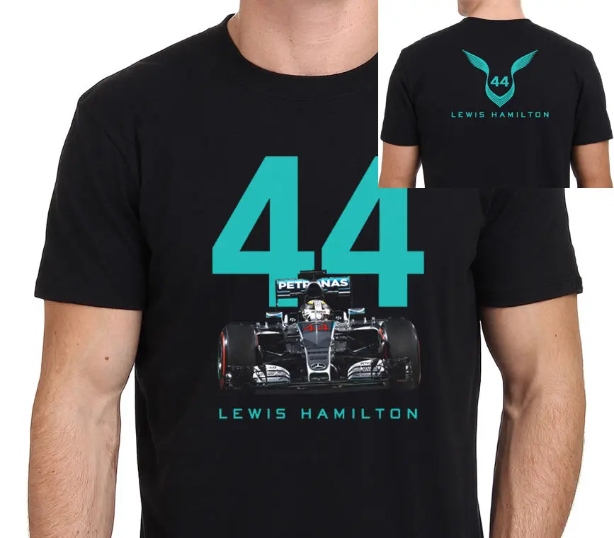 

2019 Hot sale Fashion Lewis Triple World Number 44 T-Shirt Tee shirt