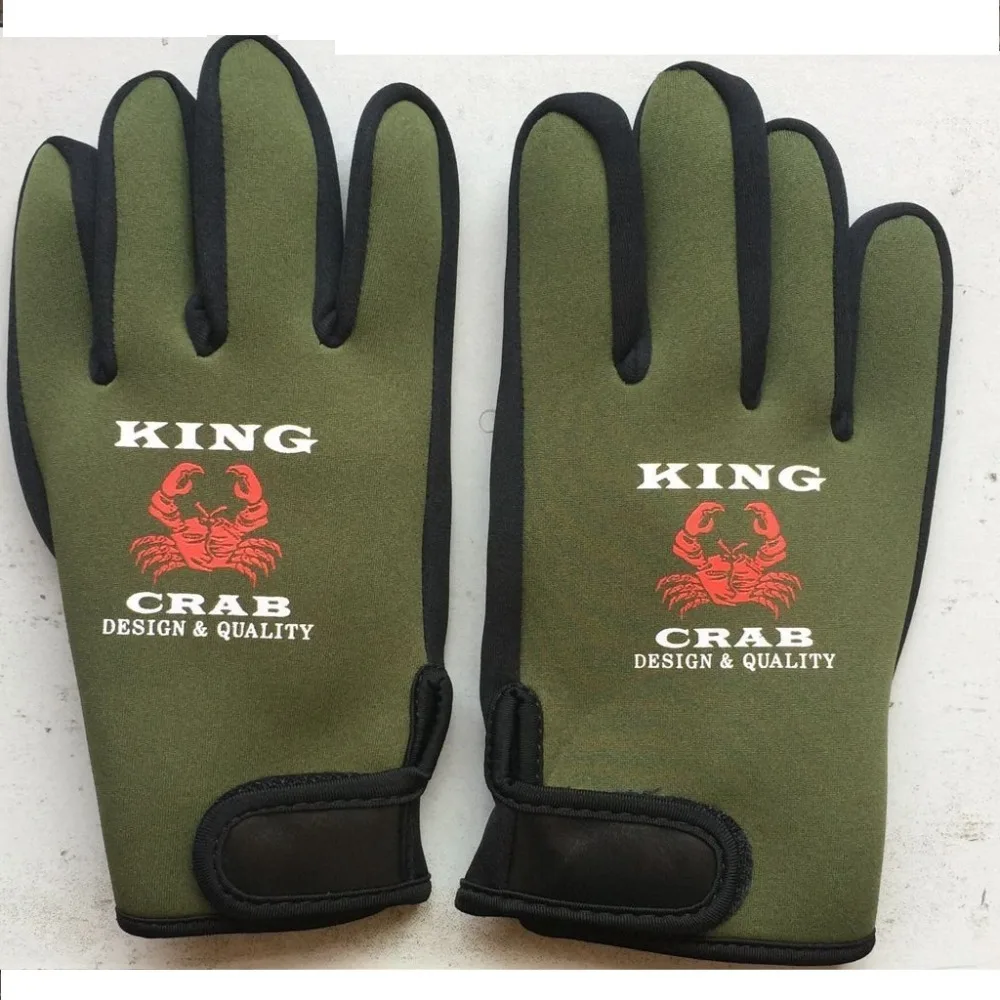 

neoprene Slip-resistant finger waterproof full gloves insulation breathable fly winter fishing men lure barracas pesca fishhooks