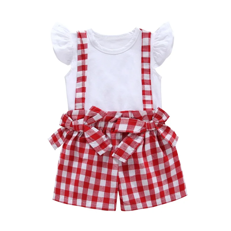 Newborn Toddler Baby Girl Clothes Tops Romper +Shorts Pants Outfits Set Summer