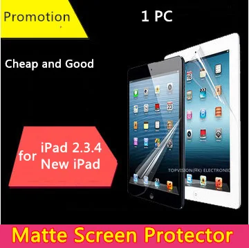 Недорогая матовая защитная пленка для экрана Лучшая цена apple новый ipad бесплатная