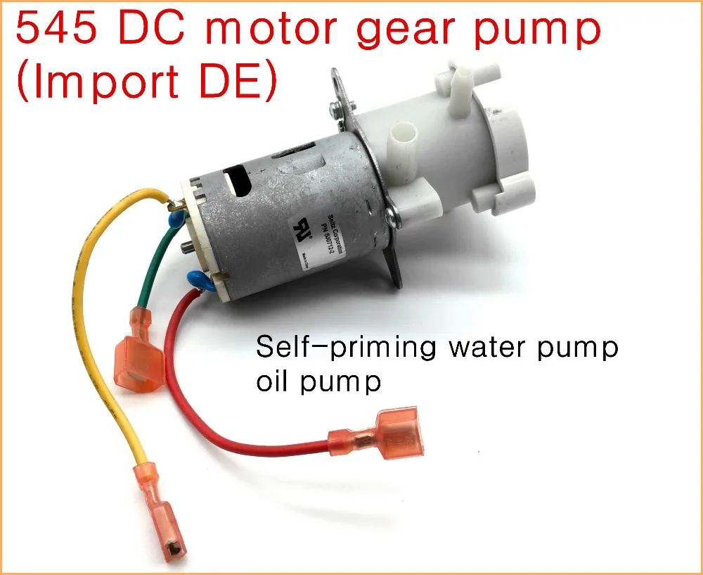 (Import DE) Micro gear pump 545 DC motor self priming water pump,oil