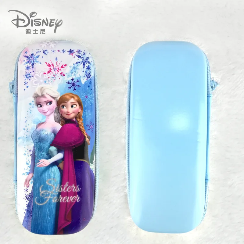 Frozen princess elsa anna cartoon case pencil stationery box cartoon pencil bag girl Large-capacity children's pencil bag