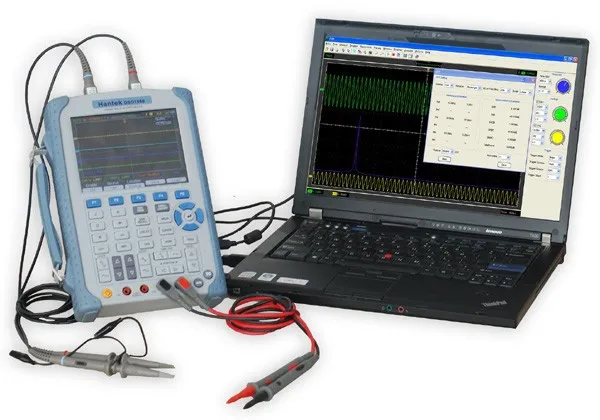 Портативный Hantek DSO1062B полоса пропускания 60 МГц 1GSa/s Ручной осциллограф Scopemeter идеальная альтернатива DSO1060