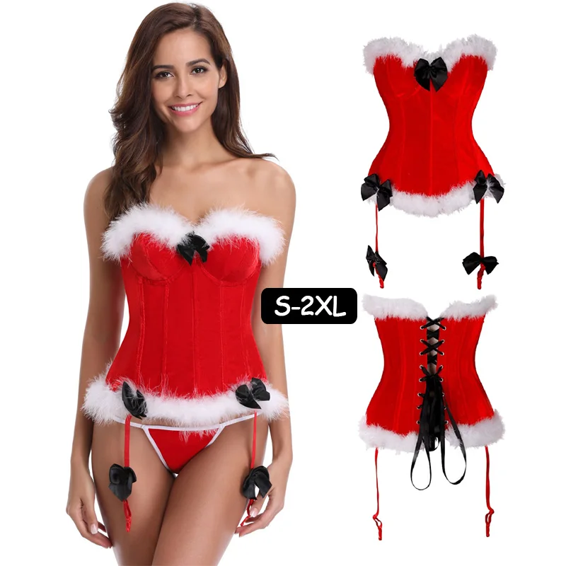 santa corset costume