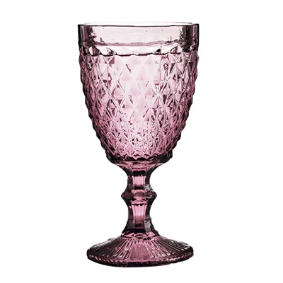HOUSEEYOU Кристалл Алмаз стиль гравировка стекло бокалы для шампанского бокалы питьевой коктейль бренди Виски Бар инструменты - Цвет: Pink