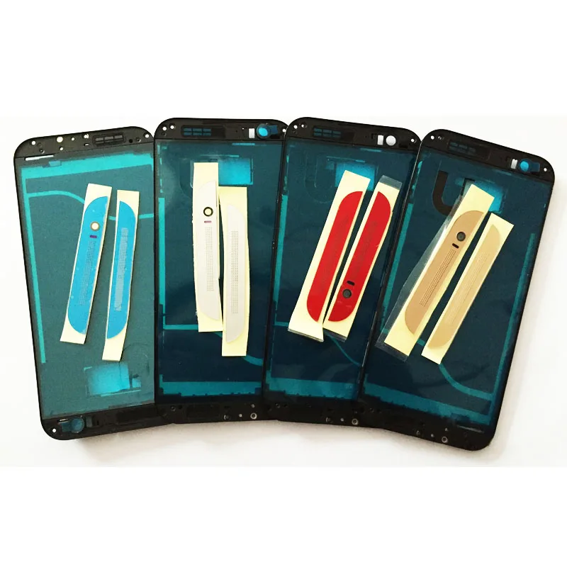 

Original For HTC One M8 Top and Bottom Cover LCD Panel Front Housing Bezel Frame