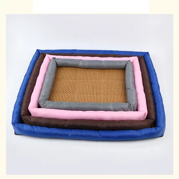 

Venxuis Cushion Cover Colorful Pet Cooling Bed Small Dog Pet Cooling Pad Mat Washable Summer Dog Bed House Pet Sleeping Pad