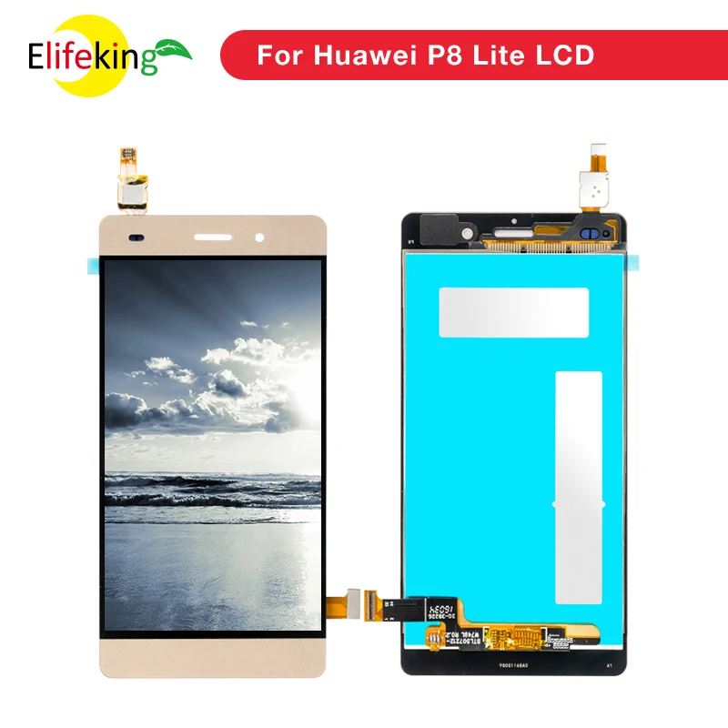 ЖК дисплей с сенсорным экраном и дигитайзером для Huawei P8 Lite 5 0 дюйма рамкой P8Lite ALE L04