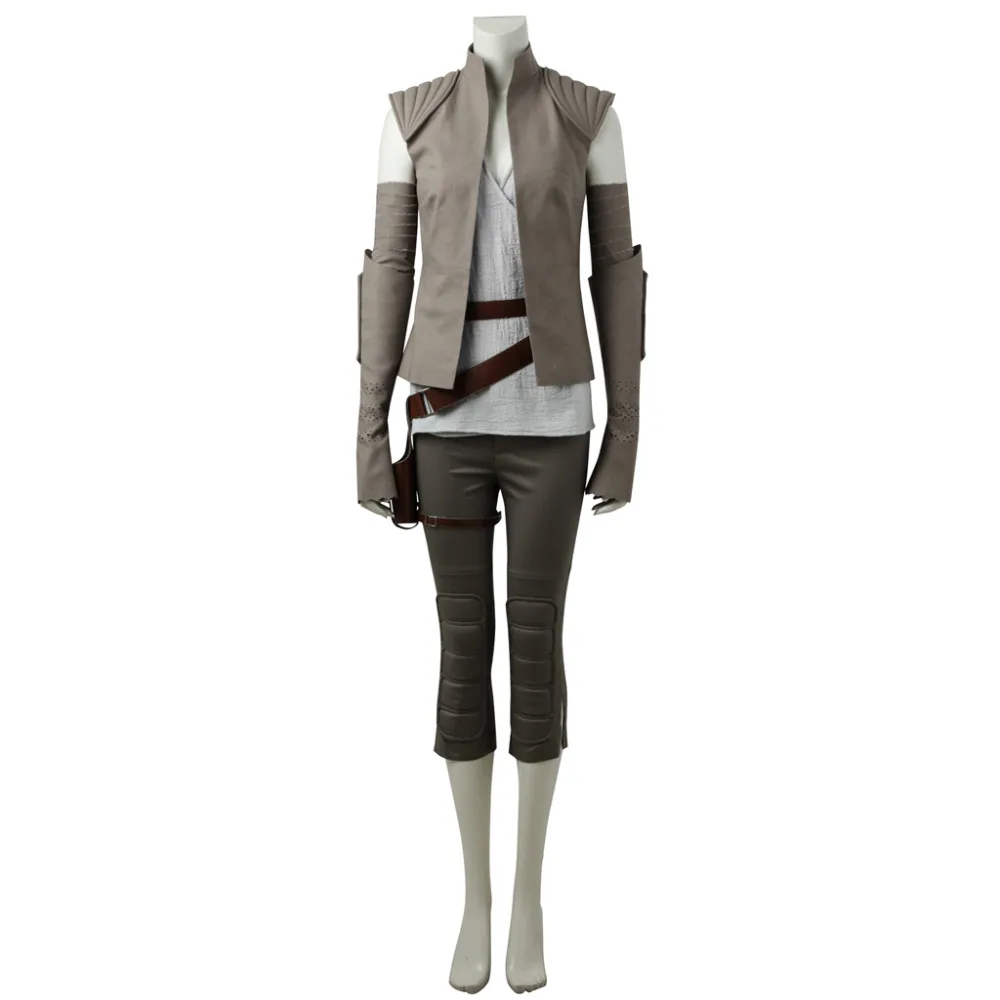 

Star Wars Cosplay Star Wars: Episode VIII The Last Jedi Rey Cosplay Costume Halloween Carniva Costume Outfit