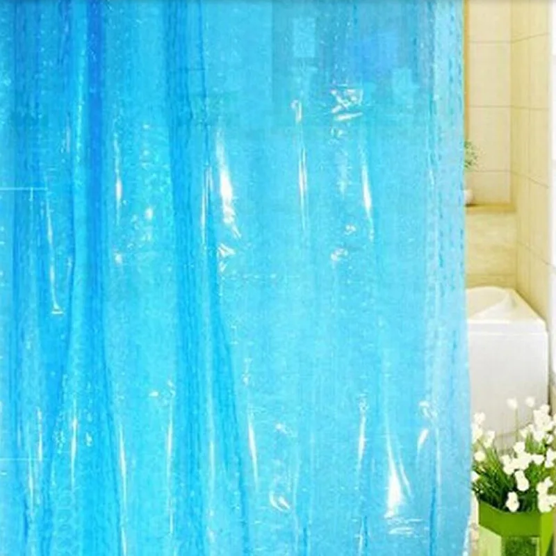 Штора для душа EVA 3D утепленная водонепроницаемая с крючками|shower curtain|waterproof bathroom