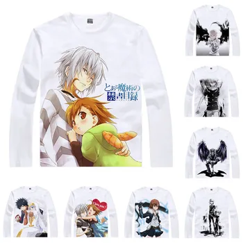 

Coolprint Anime Shirt A Certain Magical Index T-Shirts Index Librorum Prohibitorum Kamijo Touma Cosplay Motivs Kawaii Shirts