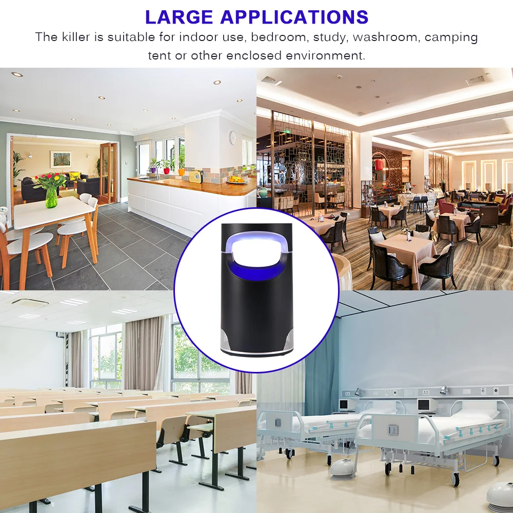 Konesky Wi Fi умная USB лампа убийца комаров фотокатализатор бесшумный домашний