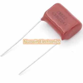 

10pcs CBB Polypropylene film capacitor pitch 15mm 224 220nF 630V