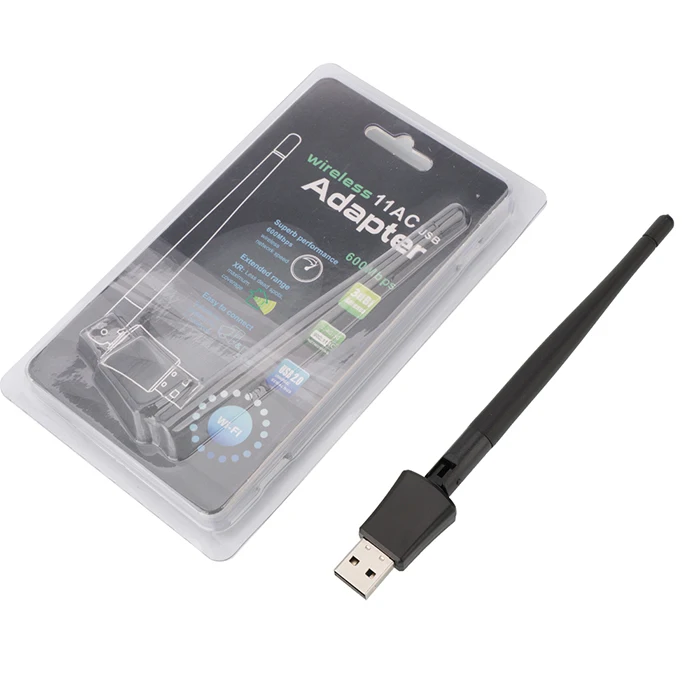 OEM Wifi Free Driver Adapter with Chipset RTL8811CU 600Mbps Dual-Band USB WiFi Dongle