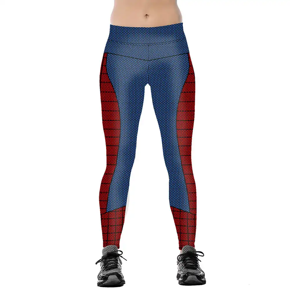 spiderman gym leggings