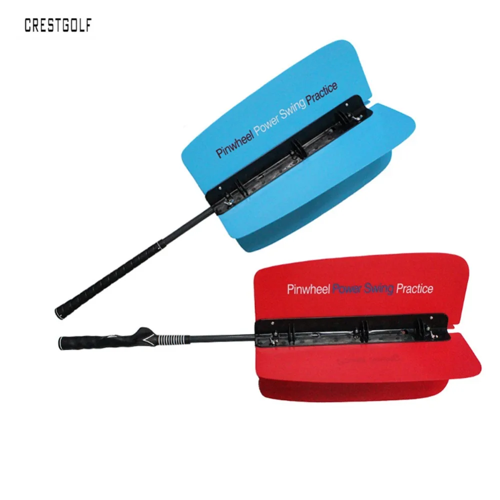 Newest Style Power Swing Fan Golf Club Swing Trainer Pinwheel Power