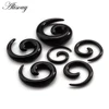 Alisouy 2pcs Acrylic Spiral Ear Plug Stretching Tapers Body Jewelry Wholesale Acrylic Ear Tapers Fake gauges Ear Expander Tunnel ► Photo 2/6