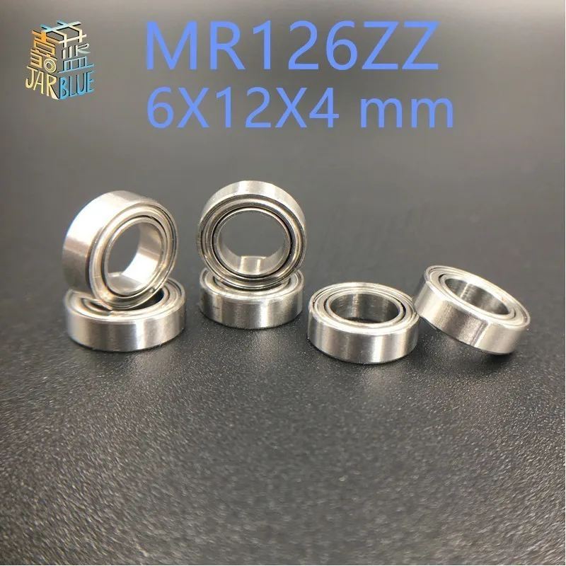 

MR126ZZ MR126 ZZ MR126-2Z MR126Z ABEC-5 6X12X4 mm Free Shipping 10pcs Deep groove Ball Bearing MR126 / L1260 ZZ