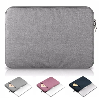 

2018 New Nylon Laptop Bag Notebook Case Sleeve Pouch For Macbook Air Pro Retina 12 13 15 Inch Unisex Liner Sleeve Men Women